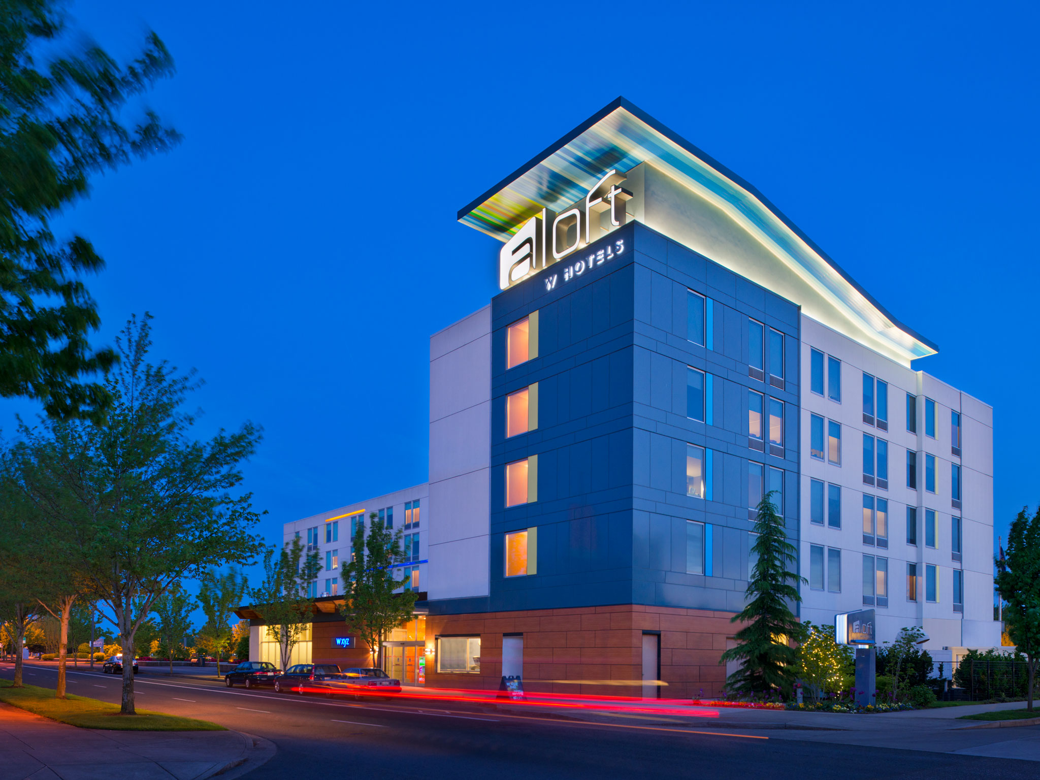 Portland Airport Hotels Aloft Hotel At Cascade Portland Airport Hotels Aloft Hotel At Cascade Station